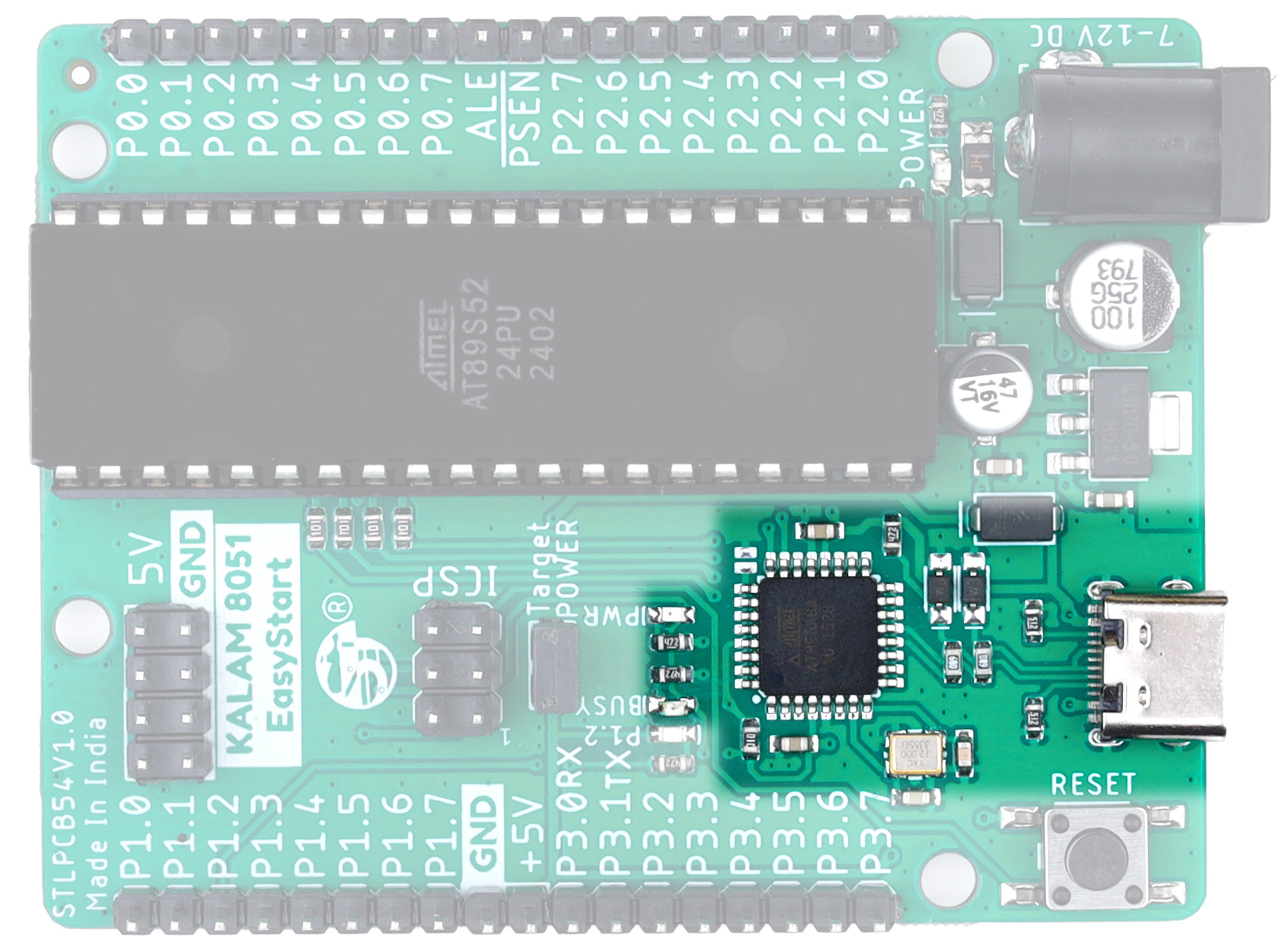 Kalam-8051-Easy-starter-USB-Programmer